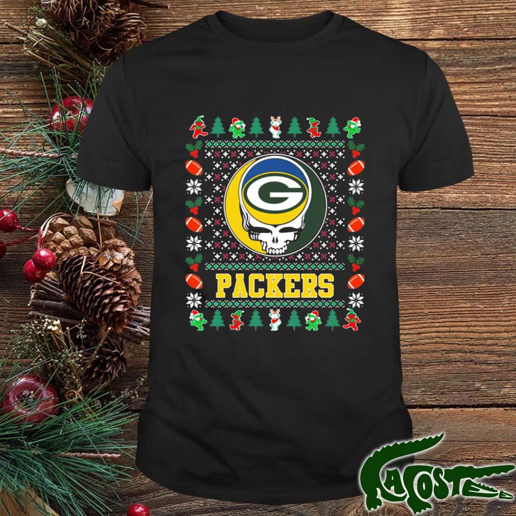 Grateful Dead Mixed Packers Ugly Christmas 2022 Sweater