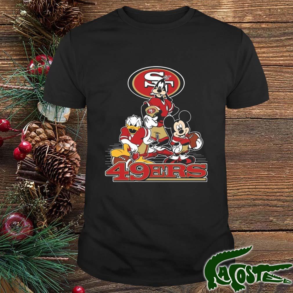 Mickey Mouse And Friends San Francisco 49ers American Football Nfl Christmas 2022 Shirt