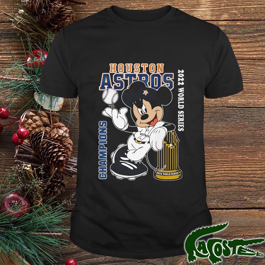 Mickey Mouse Houston Astros Champions World Series 2022 Shirt