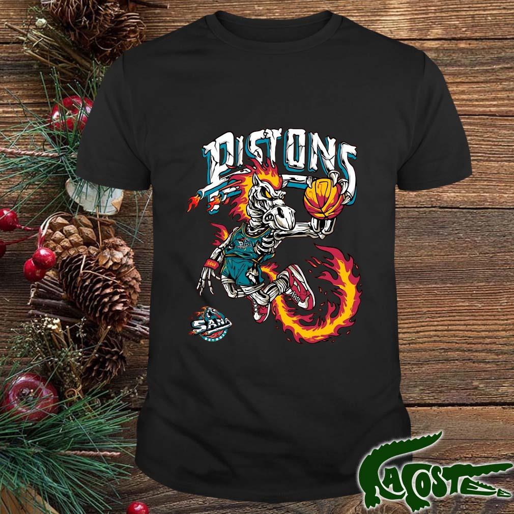 Pistons Sana Detroit Basketball Shirt