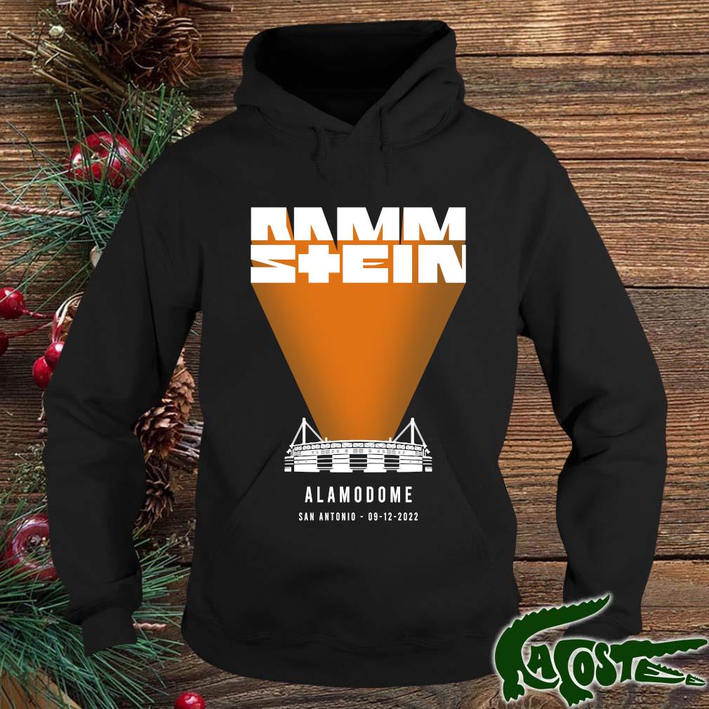 Rammstein Alamodoma North American Stadium Tour San Antonio 2022 Long Sleeve T Shirt hoodie