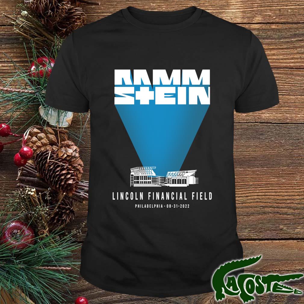 Rammstein Philadelphia Lincoln Financial Field Europe Stadium Tour 2022 Shirt