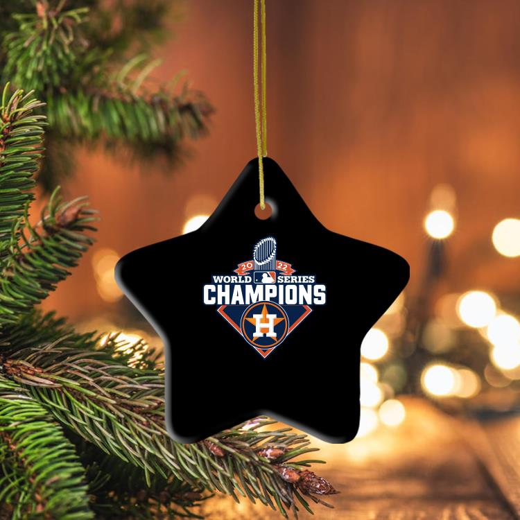 2022 World Series Champions Houston Astros Space City Ornament mockup ornament ngoi Sao