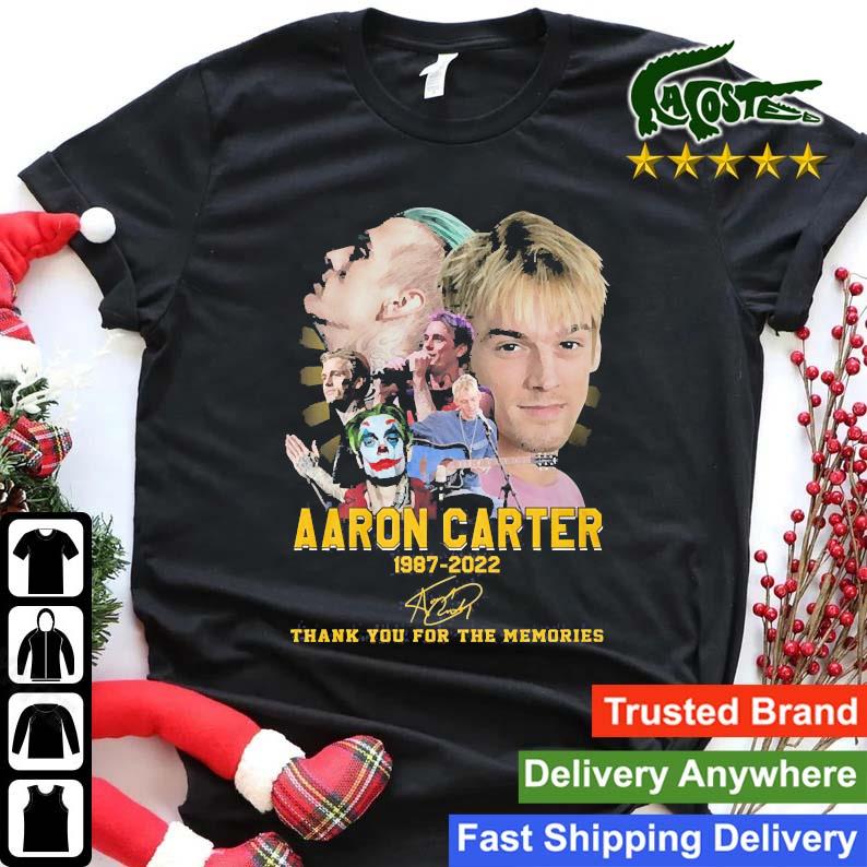 Aaron Carter 1987-2022 Thank You For The Memories Sweatshirt