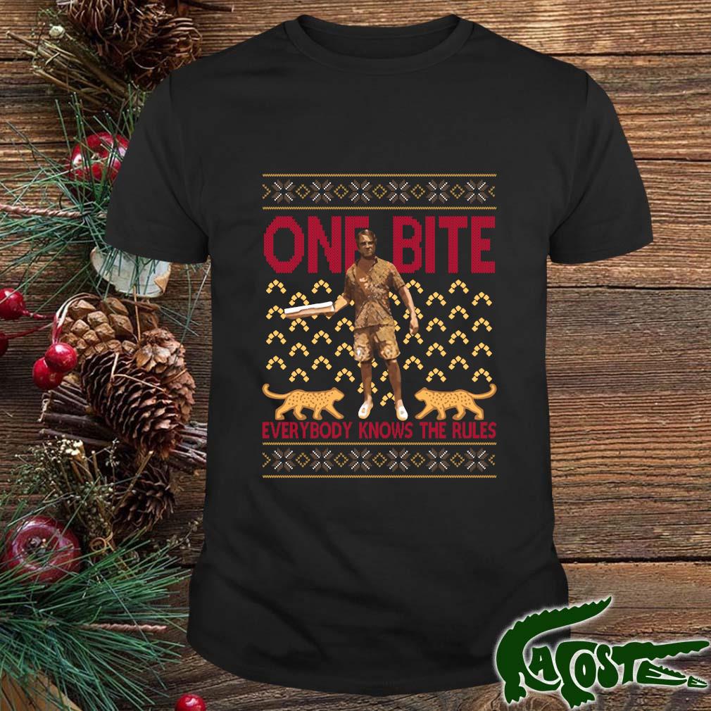 Daddy Dave And Franky From One Bite Pizza Everybody Knows The Rules Ugly Christmas 2022 Sweater