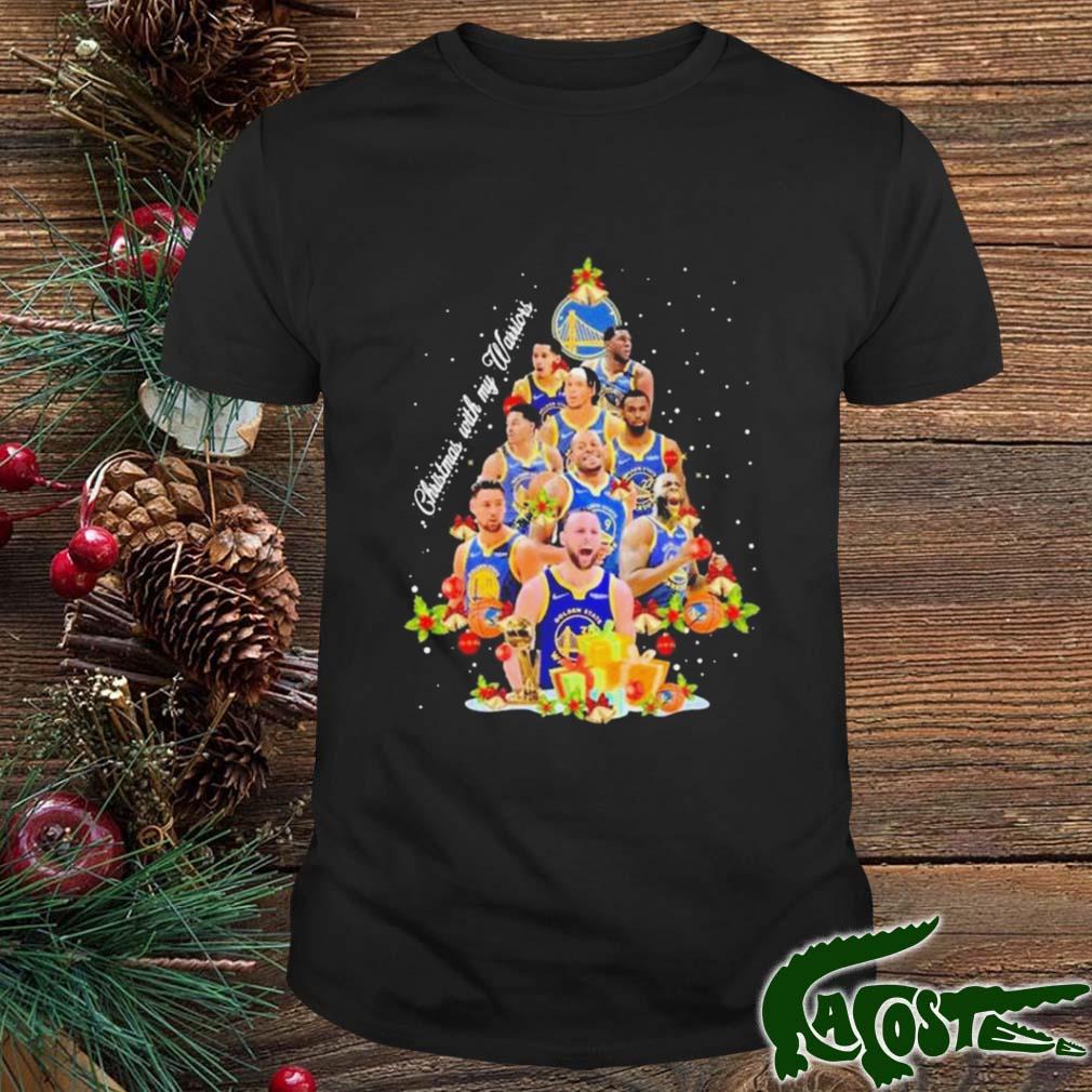 Golden State Warriors Team Christmas With My Warriors Tree 2022 Sweater