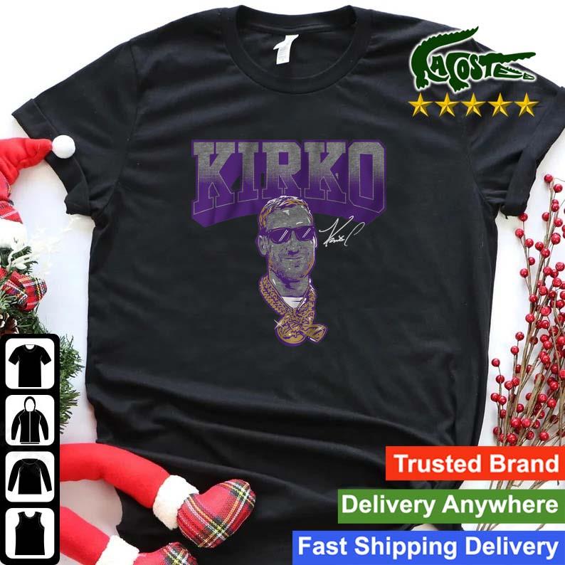 Kirk Cousins Kirko Chainz Minnesota Vikings Signature Sweats Shirt