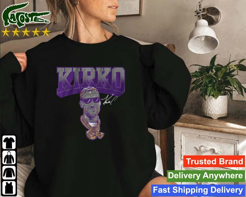 Kirk Cousins Kirko Chainz Minnesota Vikings Signature Sweatshirt