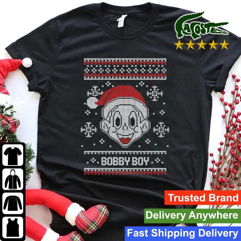 Logic Holiday Bobby Boy Ugly Christmas Sweats Shirt