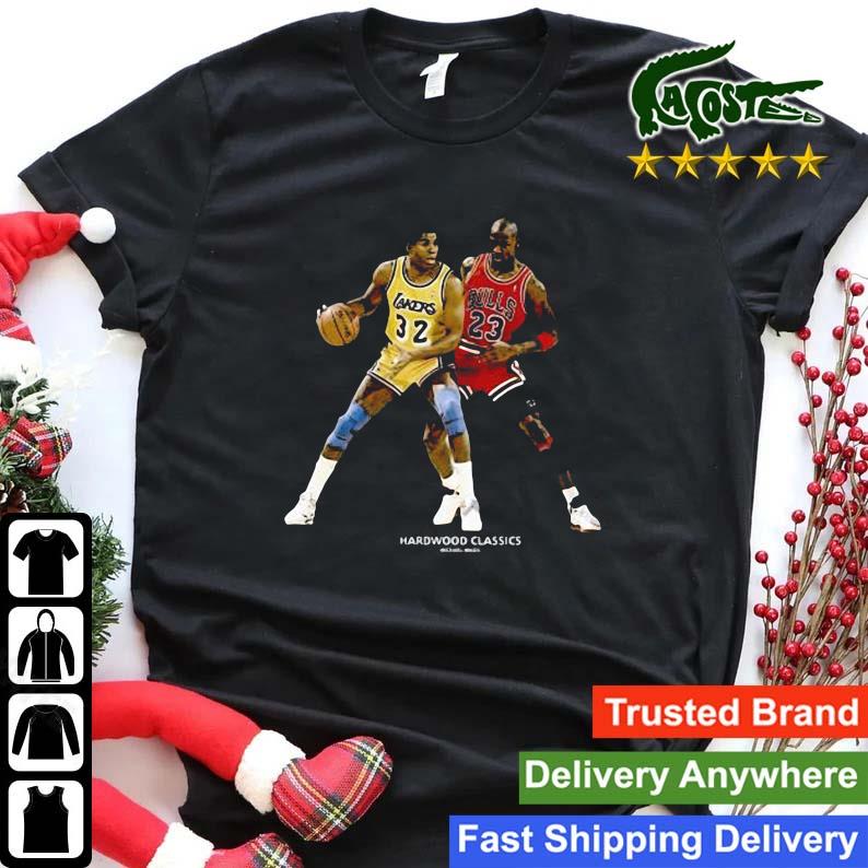 Magic Johnson Vs Michael Jordan Hardwood Classics Sweats Shirt