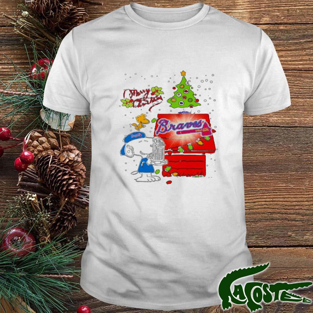 Merry Christmas Snoopy Braves Atlanta Baseball 2022 Sweater