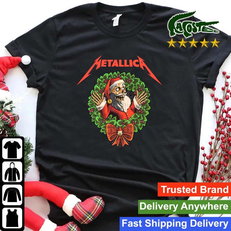 Metallica Creeping Claus Holiday Sweats Shirt
