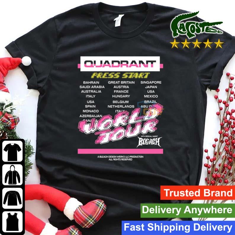 Quadrant X Bleach Press Start World Tour Sweats Shirt