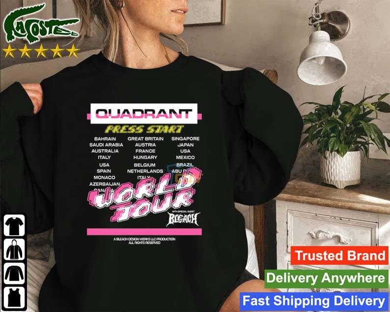 Quadrant X Bleach Press Start World Tour Sweatshirt