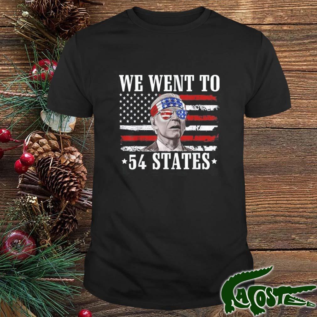 We Went To 54 States Flag America President Joe Biden 2022 Sweater