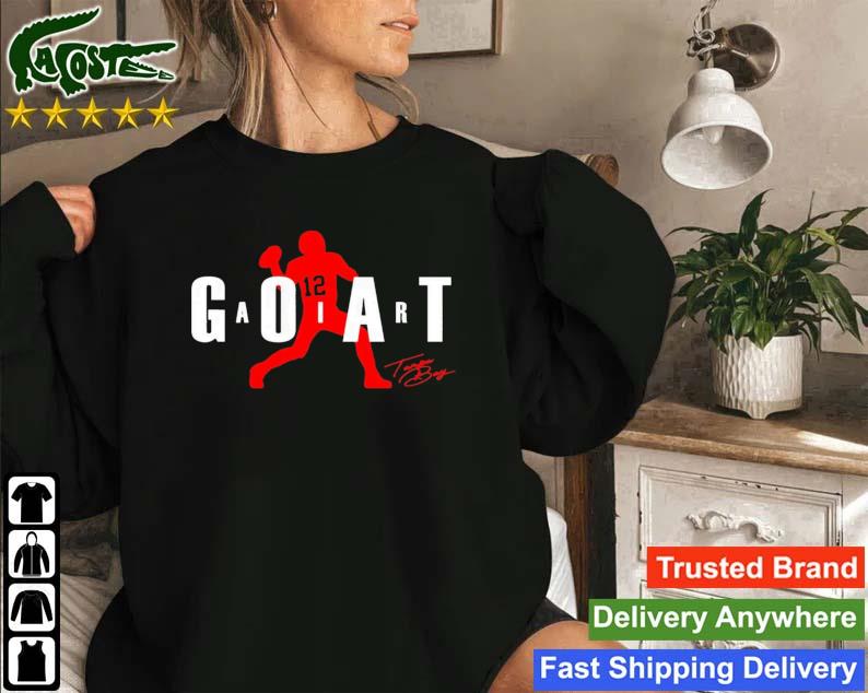 #12 Goat Air Rob Gronkowski And Signature American Football Sweatshirt