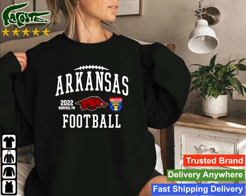 Arkansas Razorbacks 2022 Memphis Tn Football Sweatshirt
