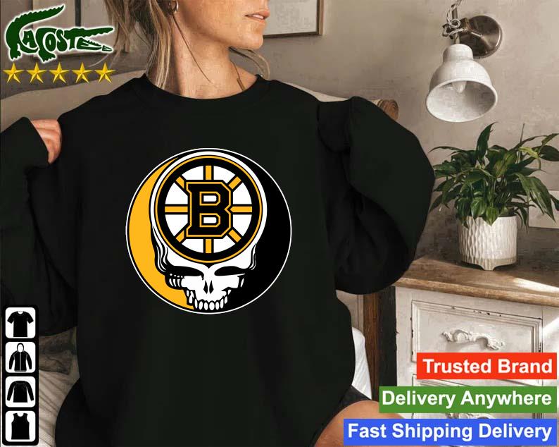 Boston Bruins Grateful Dead Steal Your Face Hockey Nhl Sweatshirt