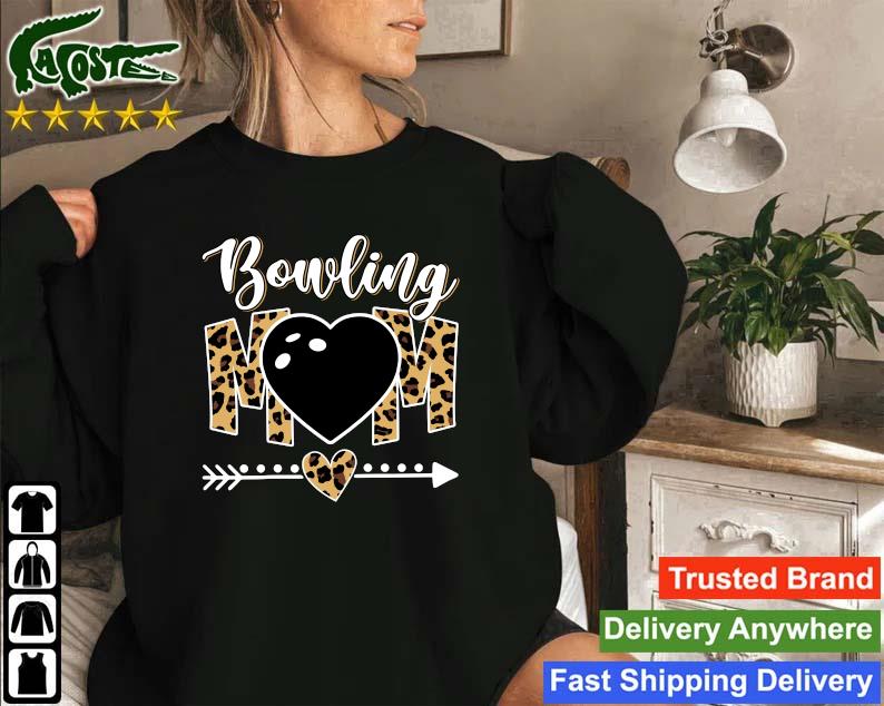 Bowling Mom Leopard Sweatshirt