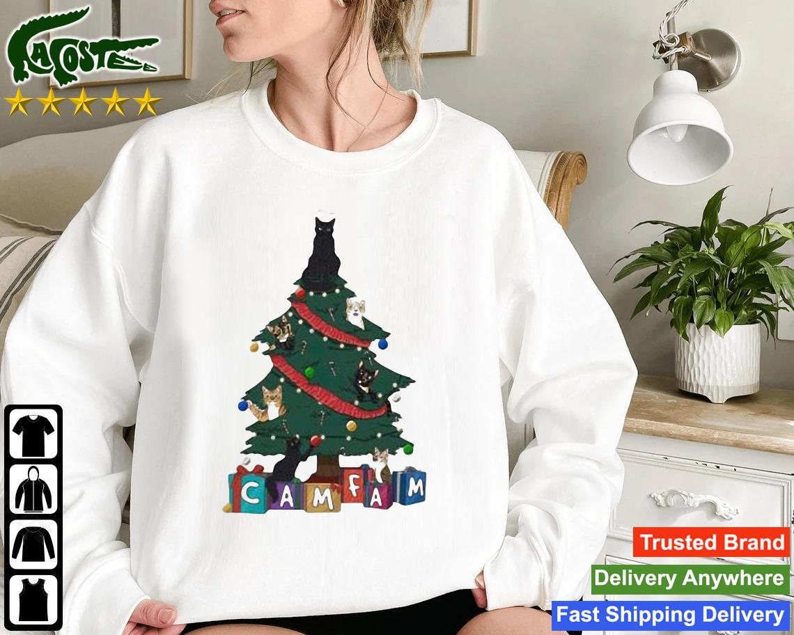 Camfam Christmas Tree Sweatshirt