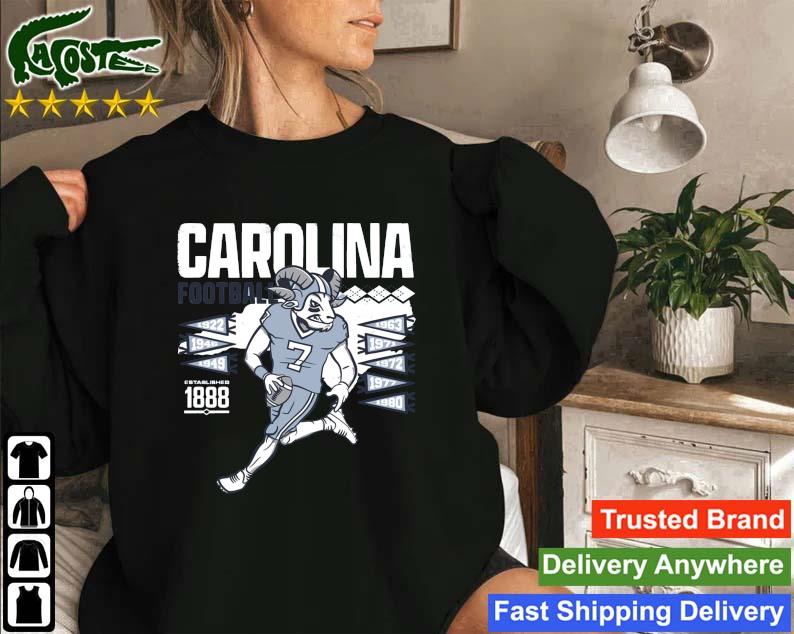 Carolina Football Unc Tar Heels Established 1888 Sweatshirt