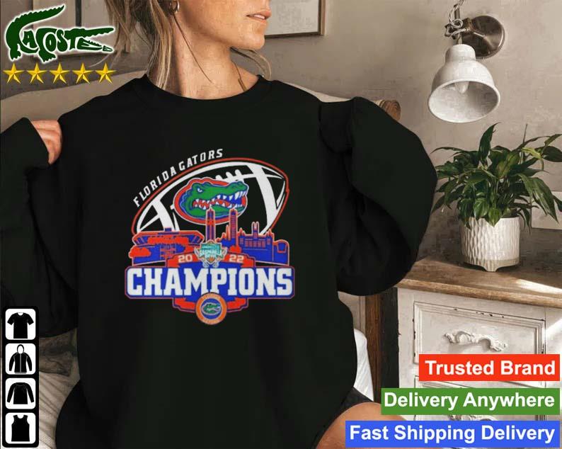 Champions Florida Gators Logo Gasparilla Bowl City 2022 Sweatshirt