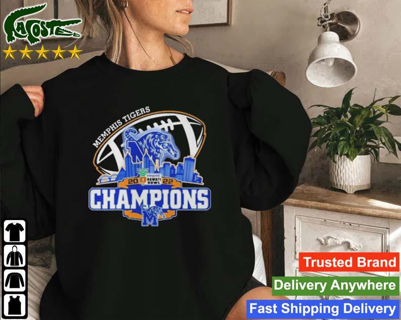 Champions Memphis Tigers Logo Hawal’l Bowl City 2022 Sweatshirt