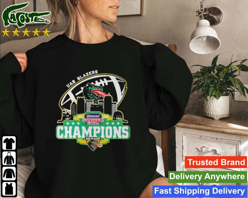 Champions Uab Blazers Logo Independence Bowl City 2022 Sweatshirt