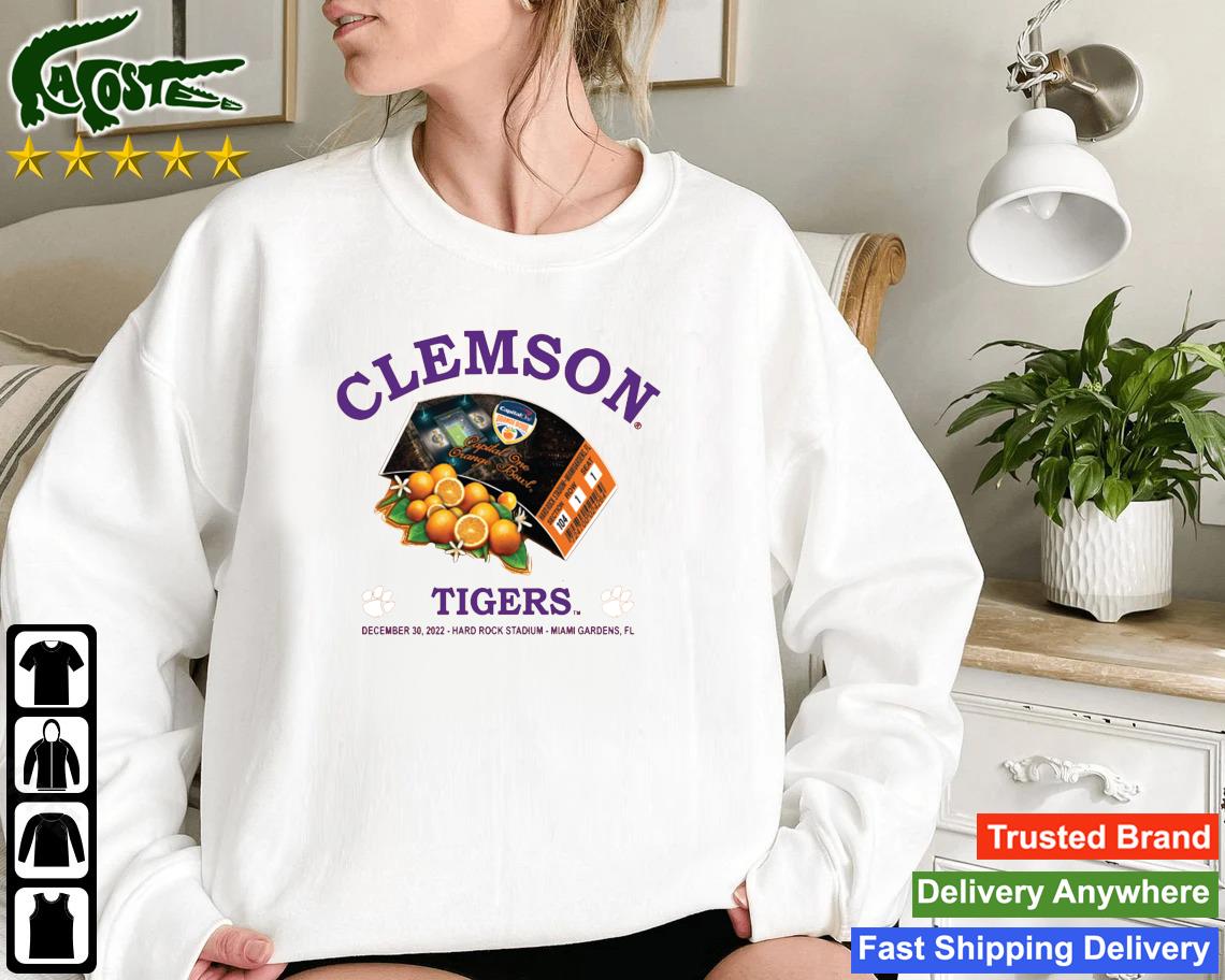 Clemson Tigers December 30 2022 Hard Rock Stadium Sweatshirt