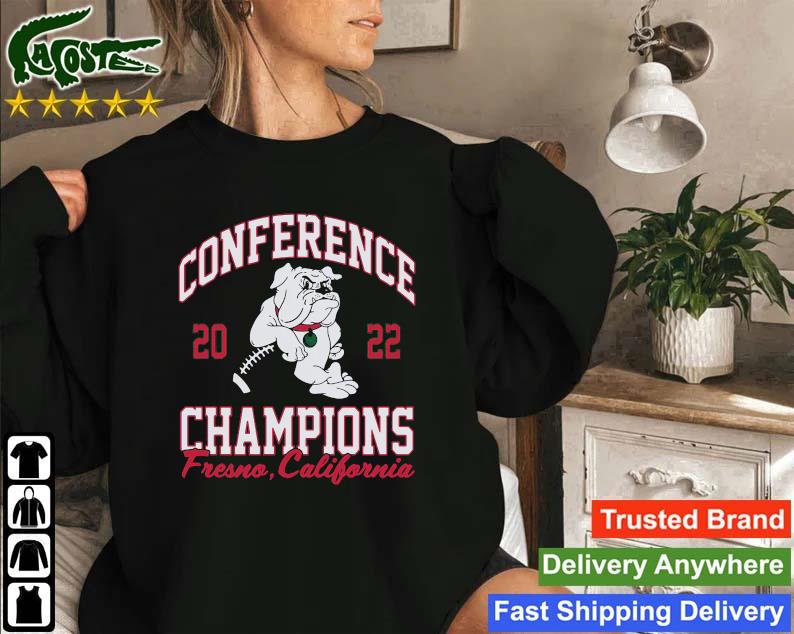 Fresno State Bulldogs Conference Champions Fresno California 2022 Sweatshirt