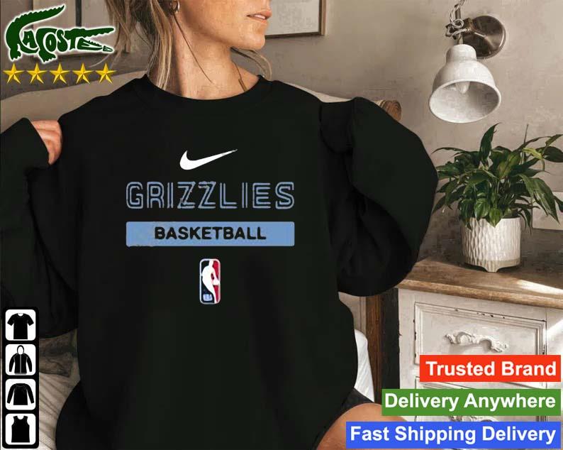 Grizzlies Basketball Logo Nike Sweatshirt