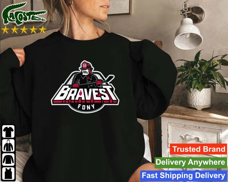 Heroes Hockey Bravest Personalized Sweatshirt
