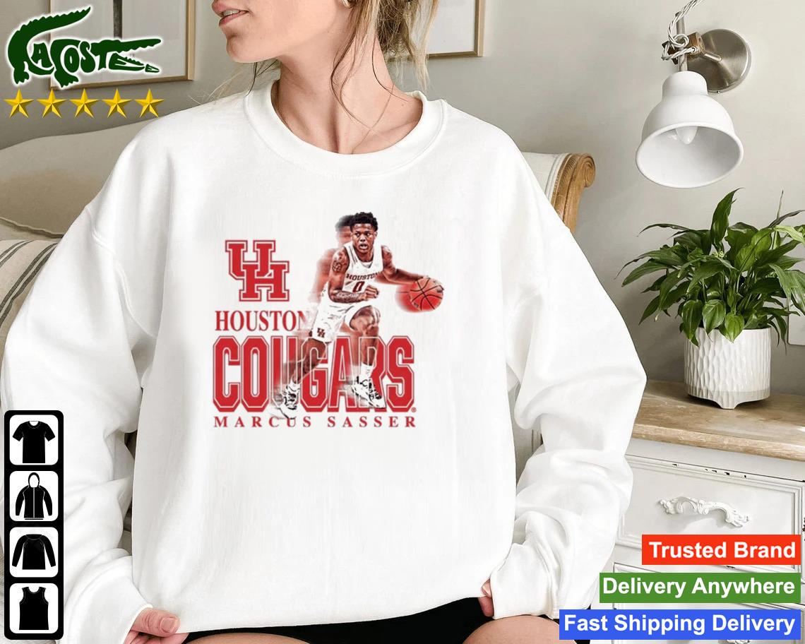 Houston Cougars Marcus Sasser Dribble Sweatshirt