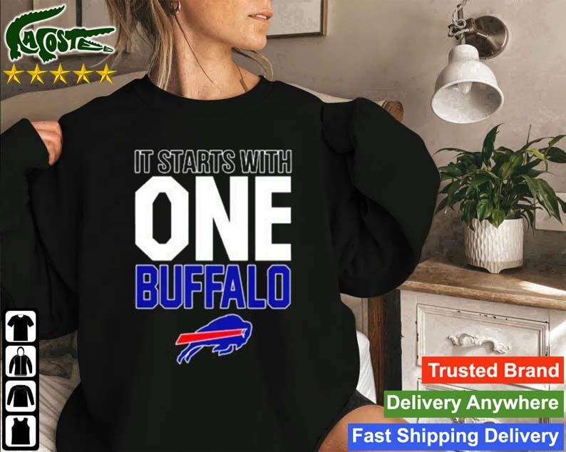 It Starts With One Buffalo Bills 2022 Sweatshirt
