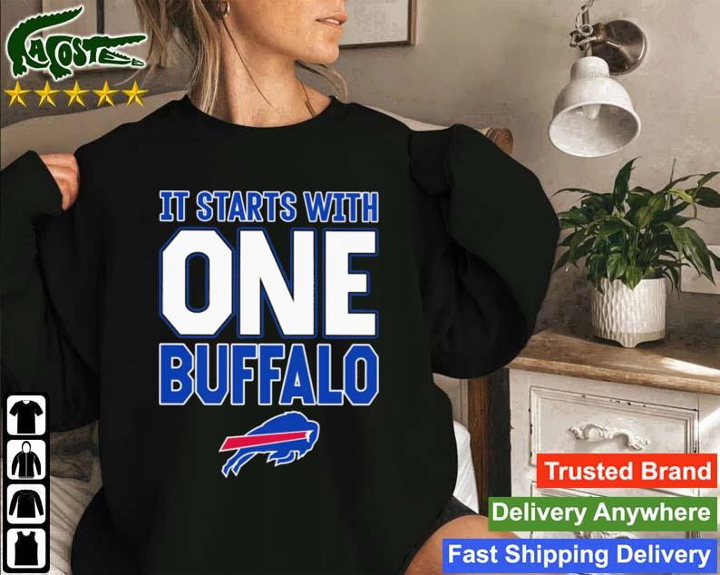 It Starts With One Buffalo Bills Sweatshirt