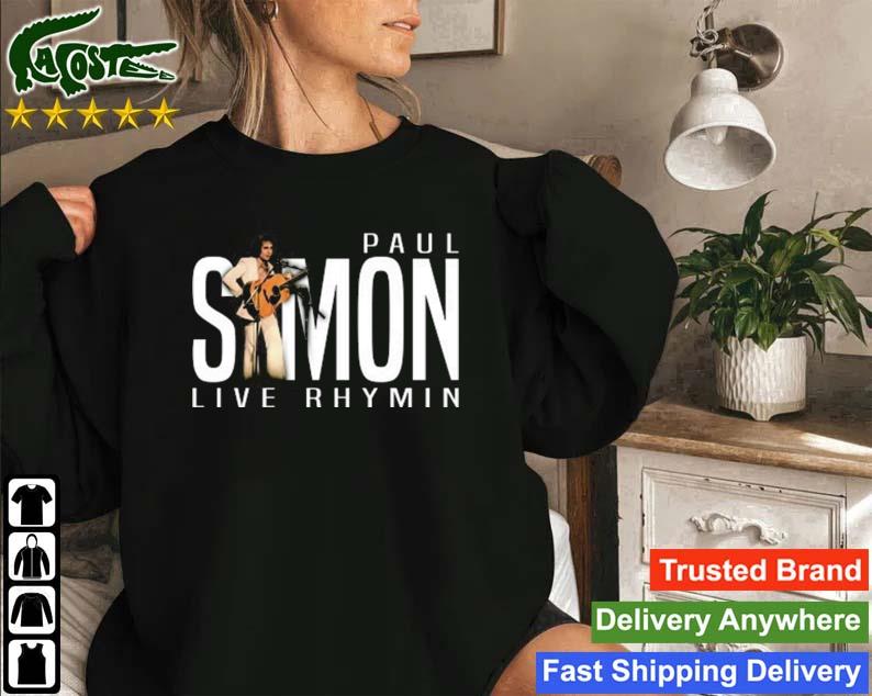 Live Rhymin Paul Simon Sweatshirt