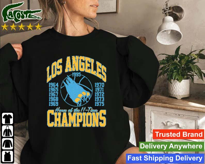 Los Angeles Home Of The Ii-time Champions 1964-1975 Sweatshirt
