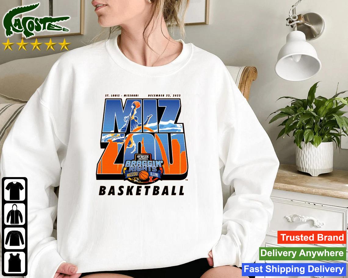 Mizzou Tigers Vs Illinois Braggin' Rights Basketball Dec 22 2022 Sweatshirt