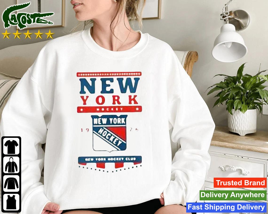 New York Hockey Stanley Cup New York Rangers Sweatshirt