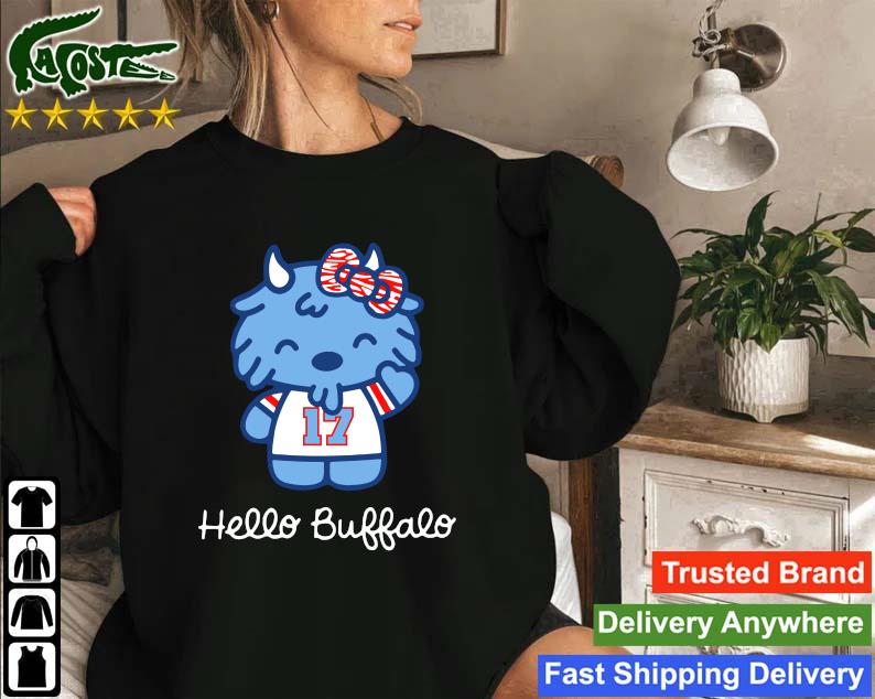 Official Josh Allen Kitty Hello Buffalo Sweatshirt