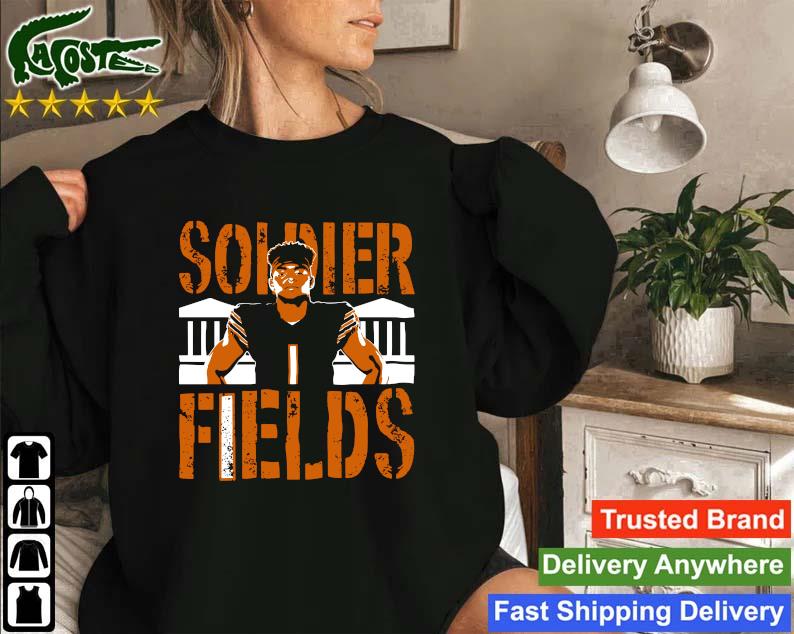 Official Justin Fields Chicago Bears Soldier Fields Sweatshirt