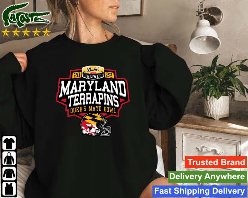 Official Maryland Terrapins 2022 Duke's Mayo Bowl Sweatshirt
