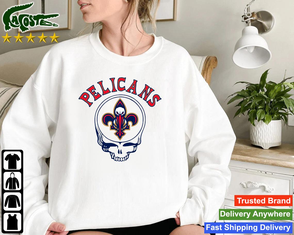 Official Nba Grateful Dead Pelicans Sweatshirt