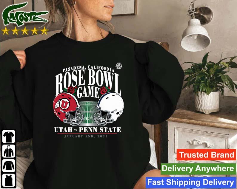 Official Penn State Nittany Lions Vs. Utah Utes 2023 Rose Bowl Matchup Old School Sweatshirt