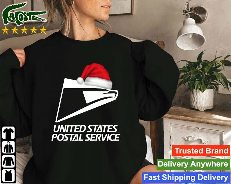 Official Santa Usps Logo United States Postal Service Christmas Sweatshirt