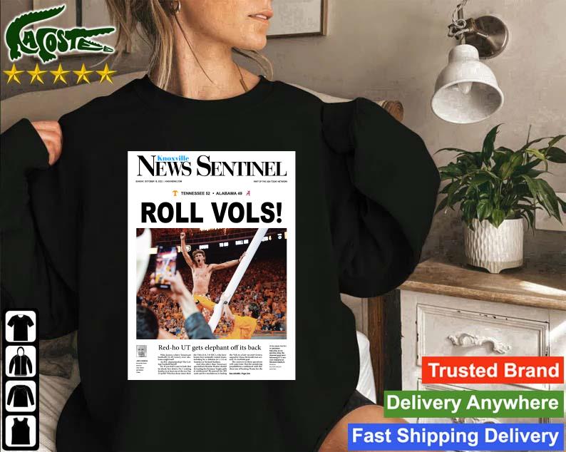 Official Tennessee Volunteers Knoxville News Sentinel Roll Vols Sweatshirt