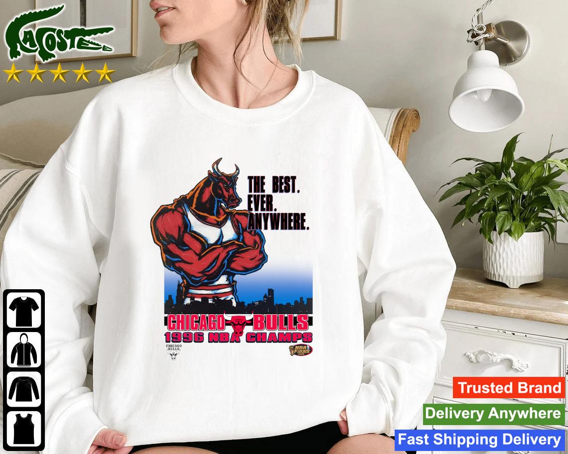 Officialthe Best Ever Anywhere Mccarthy Chicago Bulls 1996 Nba Champs Sweatshirt