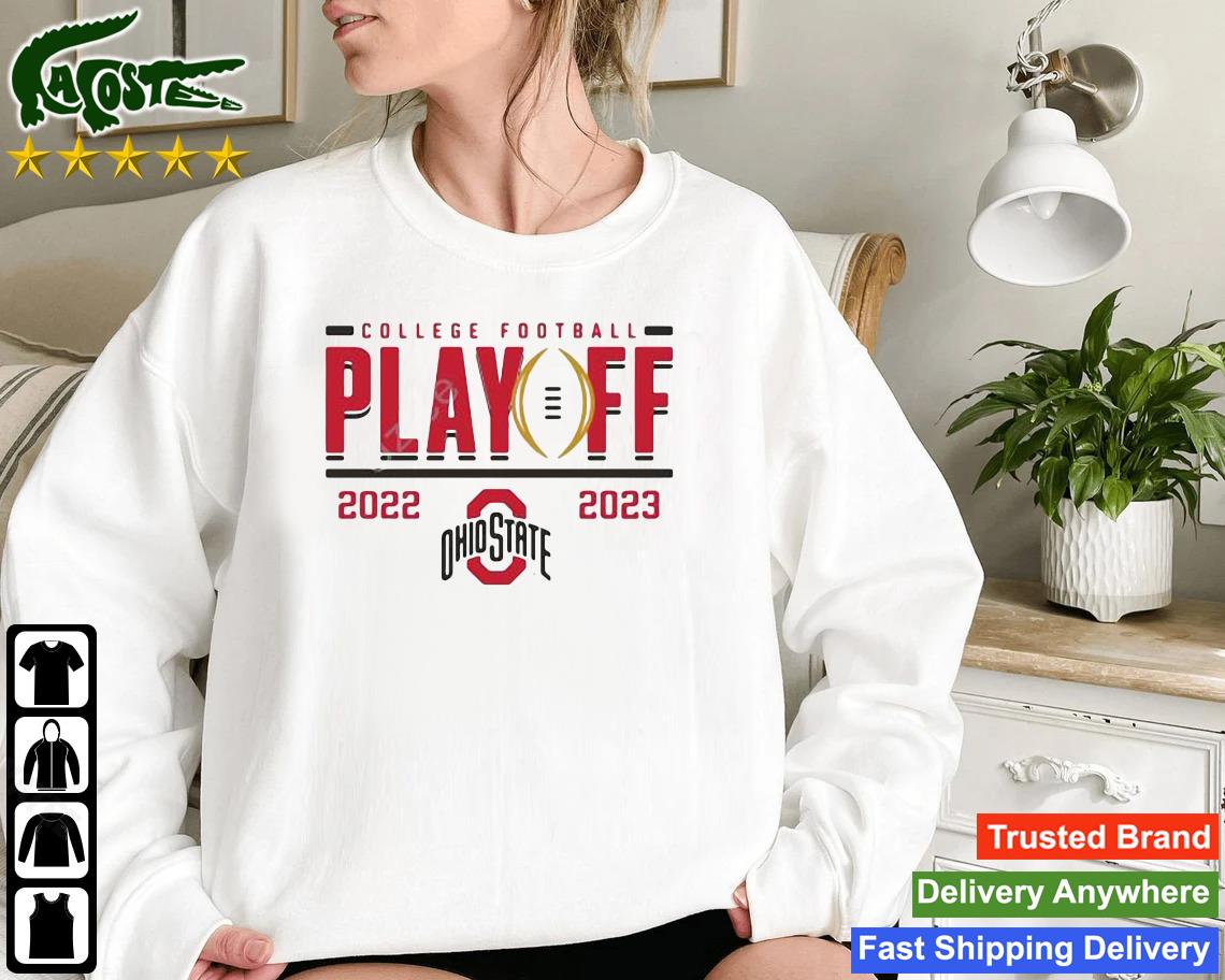 Ohio State Buckeyes Fanatics Branded 2022 College Football Playoff First Down Entry Sweatshirt