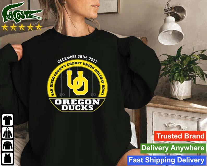 Oregon Ducks San Diego County Credit Union Holiday Bowl 2022 Sweatshirt