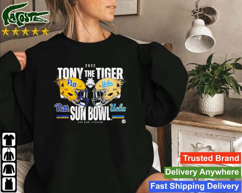 Pitt Vs Ucla 2022 Tony The Tiger Sun Bowl Matchup Sweatshirt